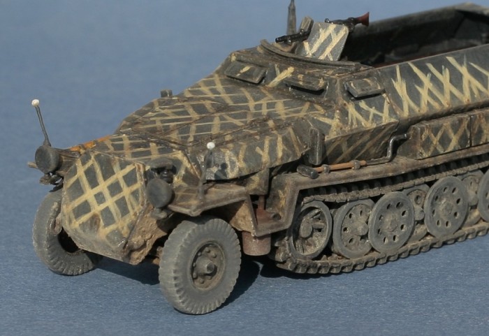 Dragon 7371 Sd.Kfz. 251 Ausf C rivetted version with Pak 35/36 | 1/72 ...