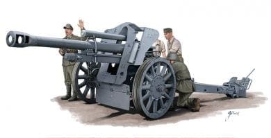 Armourfast 001 Lefh 18 Howitzer 105mm 1 72 Scale Model