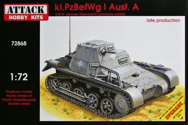 Attack Hobby Kits - 72868 - kl.PzBefWg I Ausf. A late production - 1/72 ...