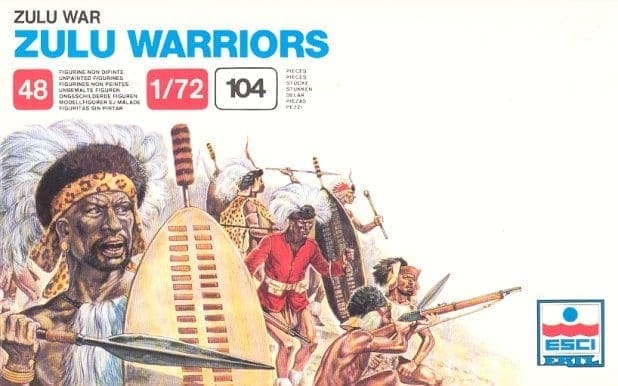 ESCI - 213 - Zulu Warriors - 1/72 Scale Model