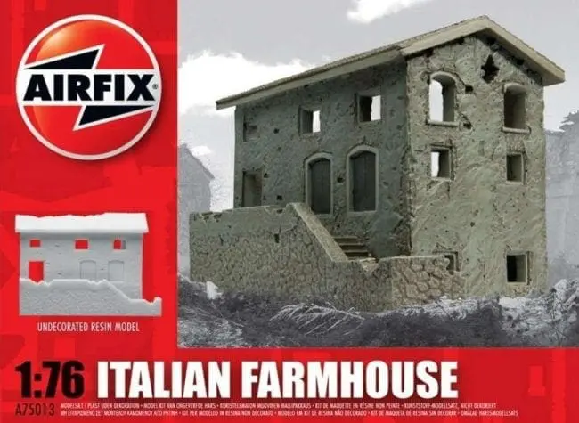Airfix 75013 Italian Farmhouse 172 Scale Model