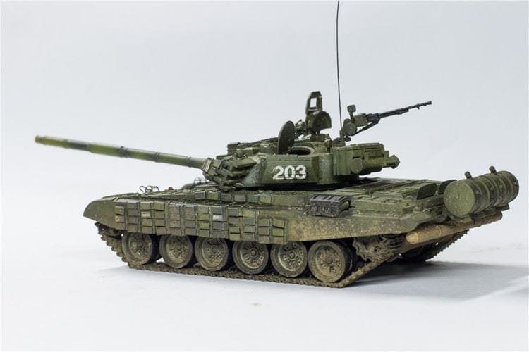 Modelcollect Ua Soviet T 72b1 With Era Main Battle Tank 19 1 72 Scale Model