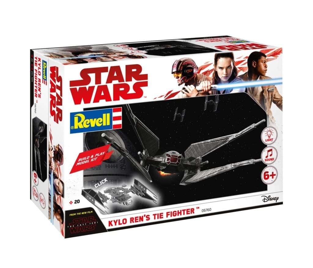Model Ren\'s - - Revell 06760 (1/70) Fighter Play Kylo - 1/72 Scale TIE & Build