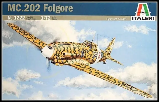 Italeri - 1222 - MC.202 FOLGORE - 1/72 Scale Model