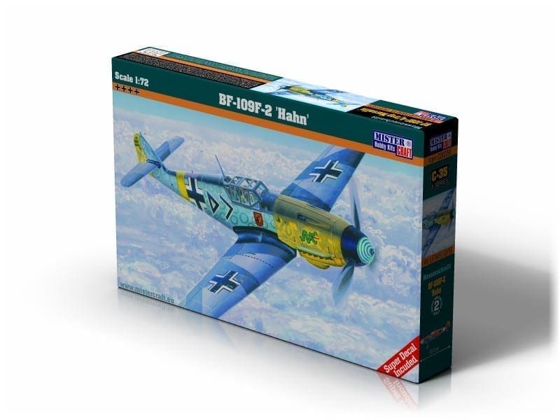 Mistercraft C 35 Bf 109f 2 Hahn 1 72 Scale Model