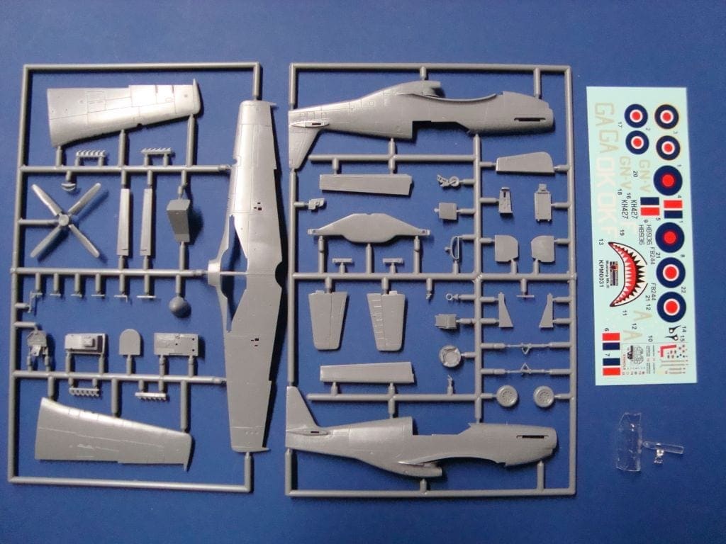 Kovozávody - KPM0031 - Mustang Mk.III - 1/72 Scale Model