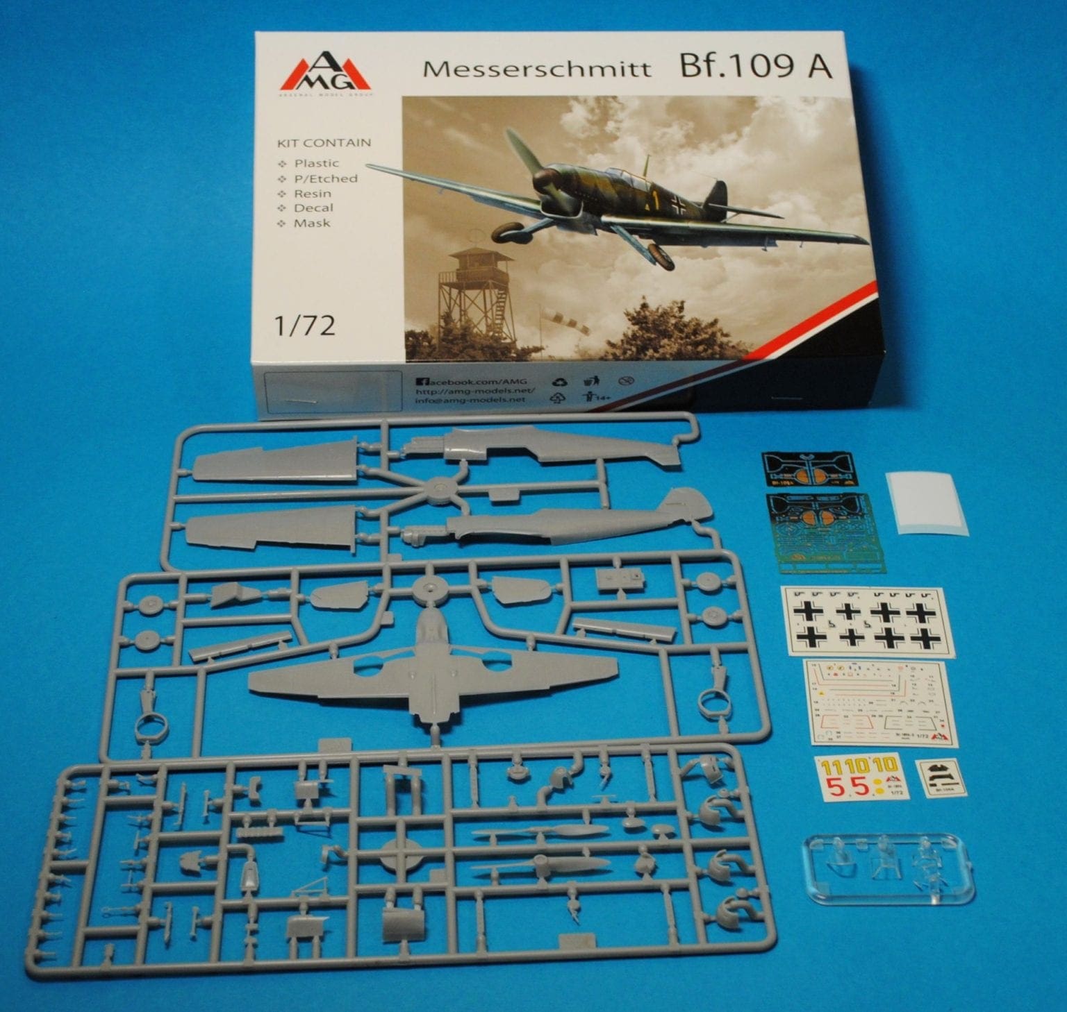 Arsenal Model Group Amg 72401 Messerschmitt Bf 109a 1 72 Scale