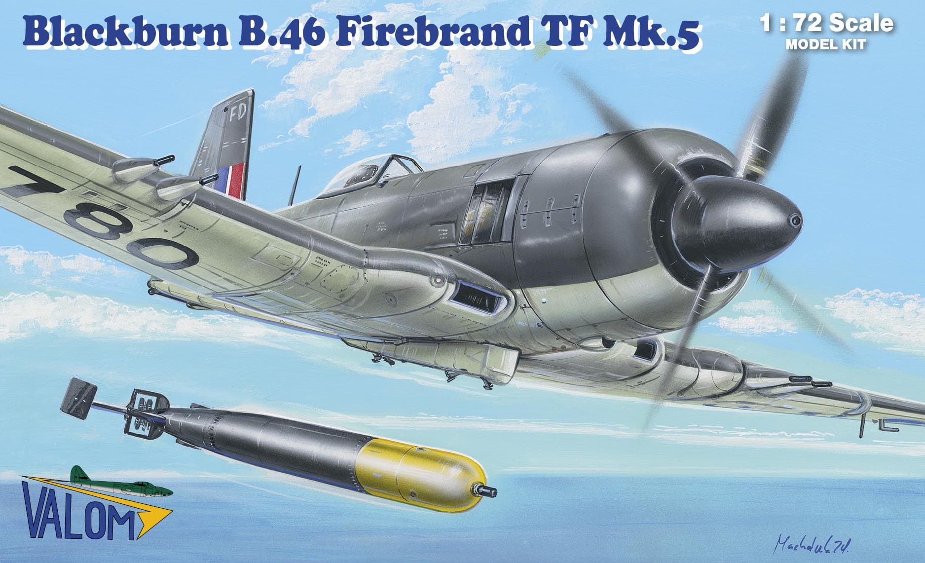 Valom - 72139 - Blackburn B.46 Firebrand Mk.5 - 1/72 Scale Model