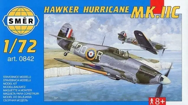 Smer - 842 - Hawker Hurricane Mk.IIC - 1/72 Scale Model