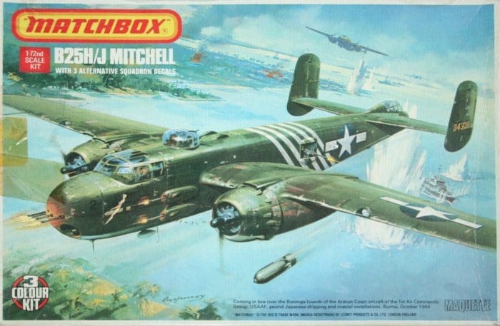 Matchbox - PK-405 - B-25H/J Mitchell - 1/72 Scale Model