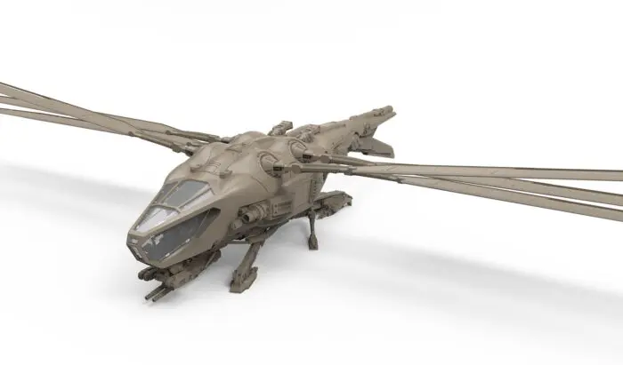 Meng - DS-009 - Harkonnen Ornithopter (Dune) - 1/72 Scale Model