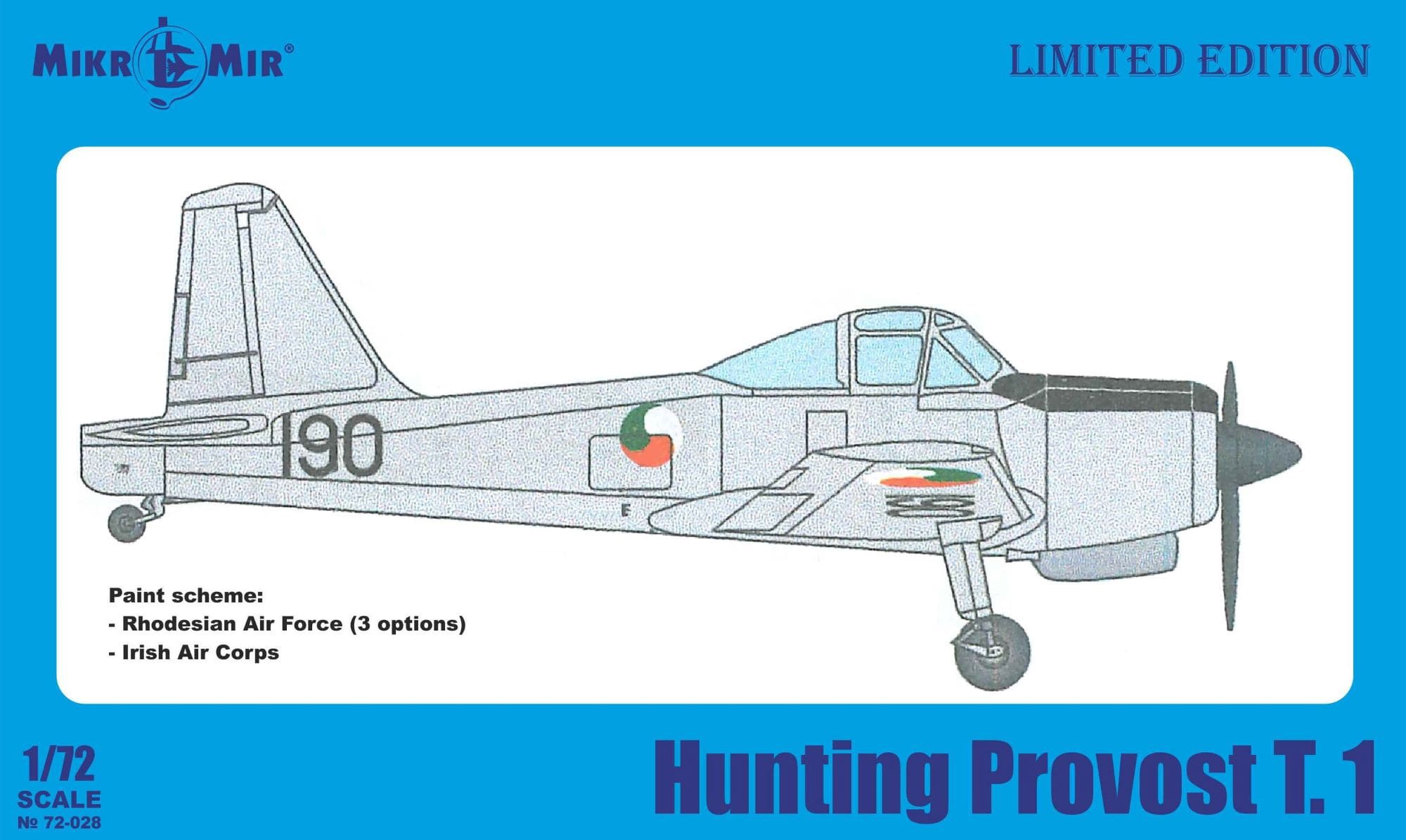 Mikro-Mir - 72-028-2 - Hunting Provost T.1 - 1/72 Scale Model